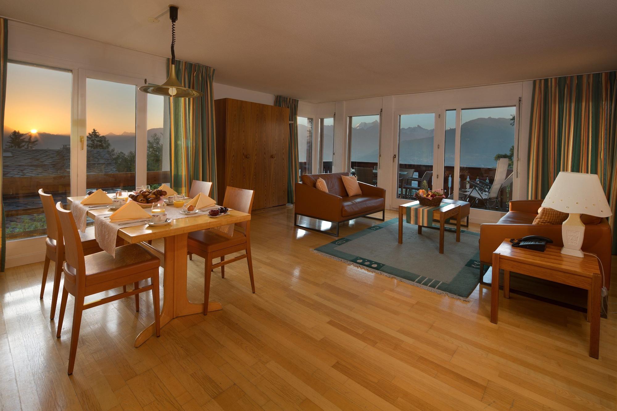 Hotel Helvetia Intergolf Crans-Montana Kültér fotó