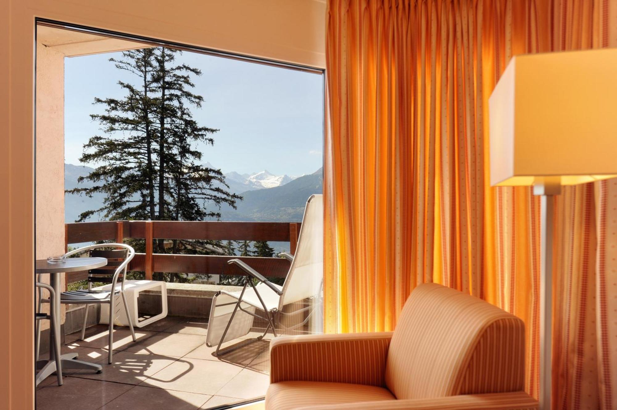 Hotel Helvetia Intergolf Crans-Montana Kültér fotó