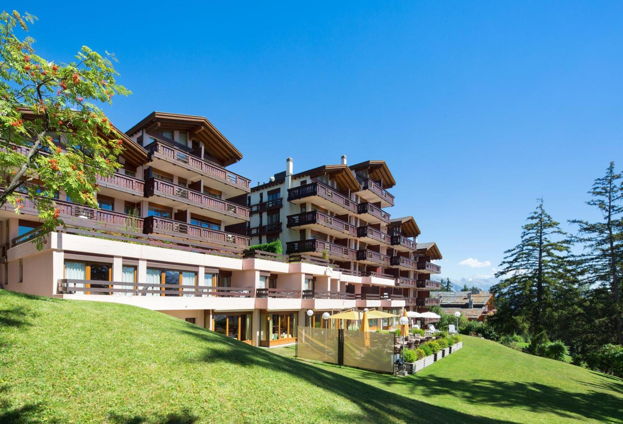 Hotel Helvetia Intergolf Crans-Montana Kültér fotó