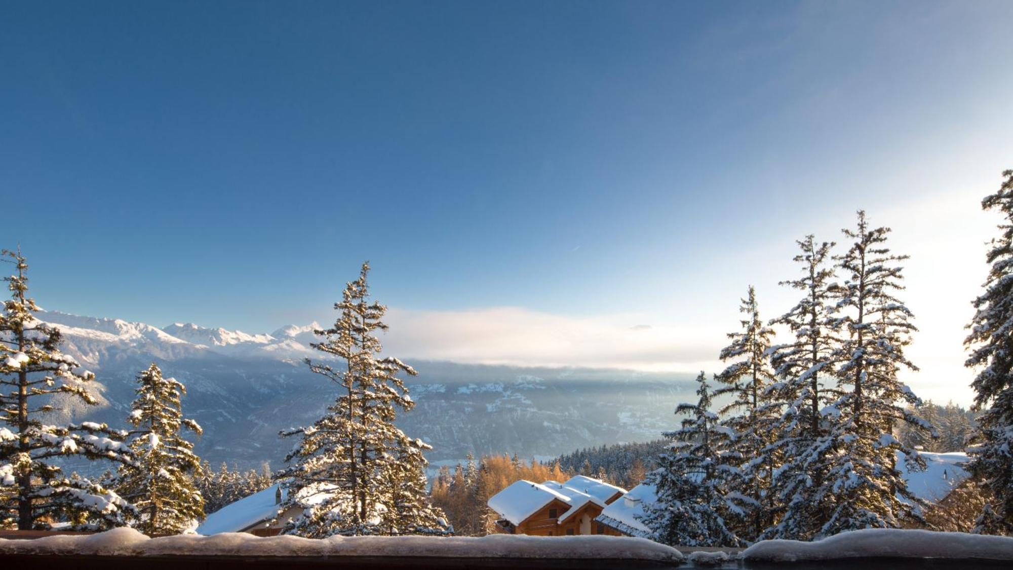 Hotel Helvetia Intergolf Crans-Montana Kültér fotó