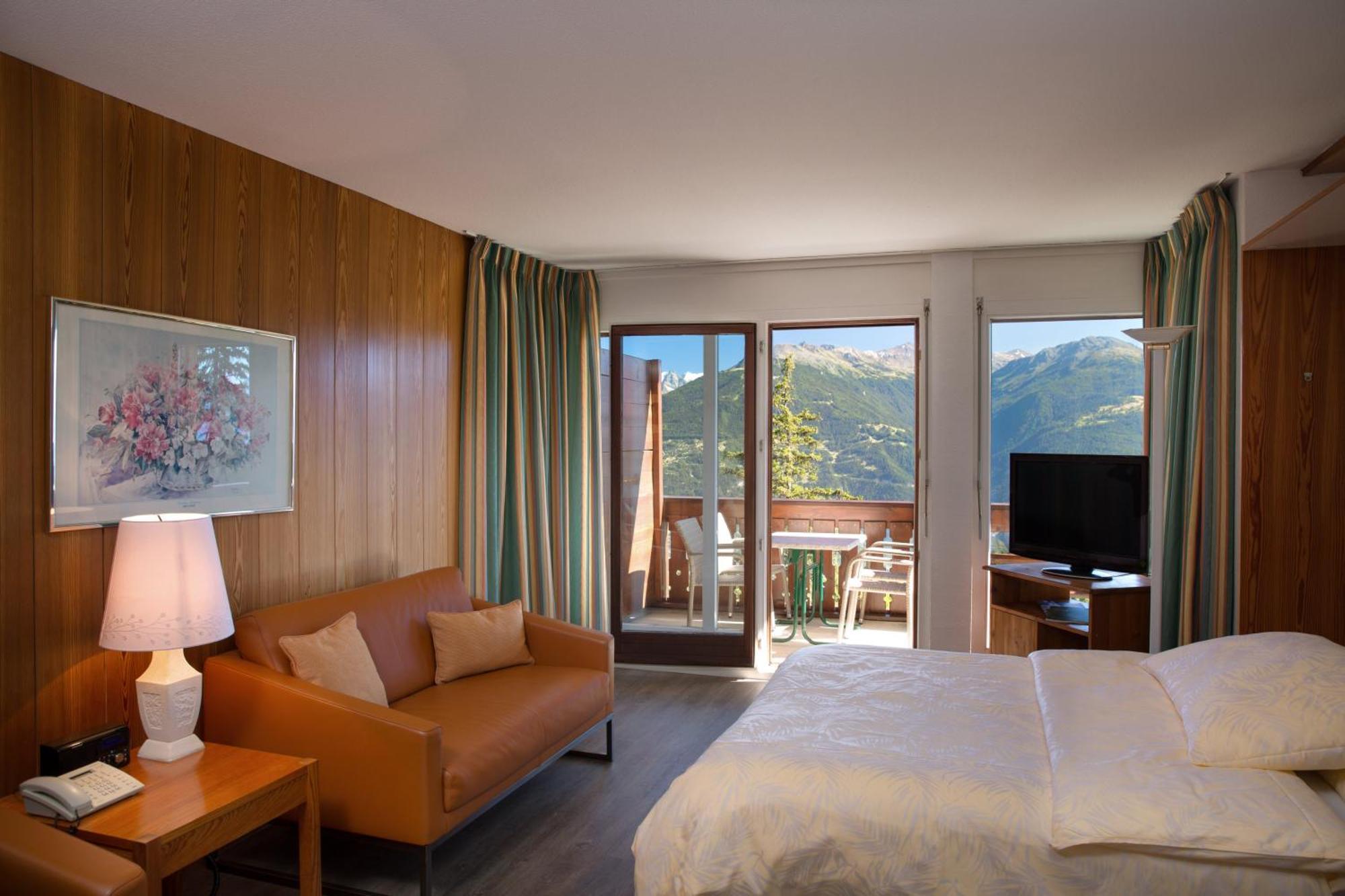 Hotel Helvetia Intergolf Crans-Montana Kültér fotó