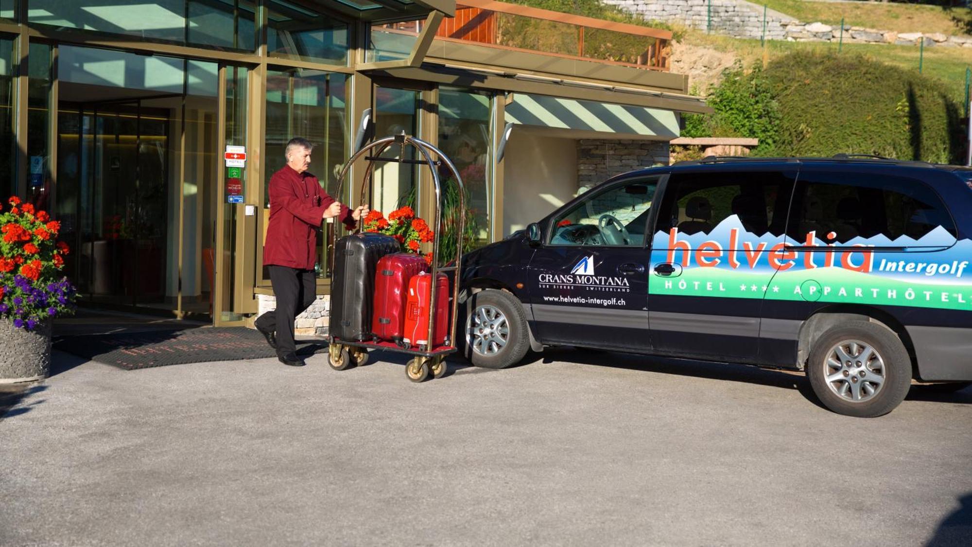 Hotel Helvetia Intergolf Crans-Montana Kültér fotó