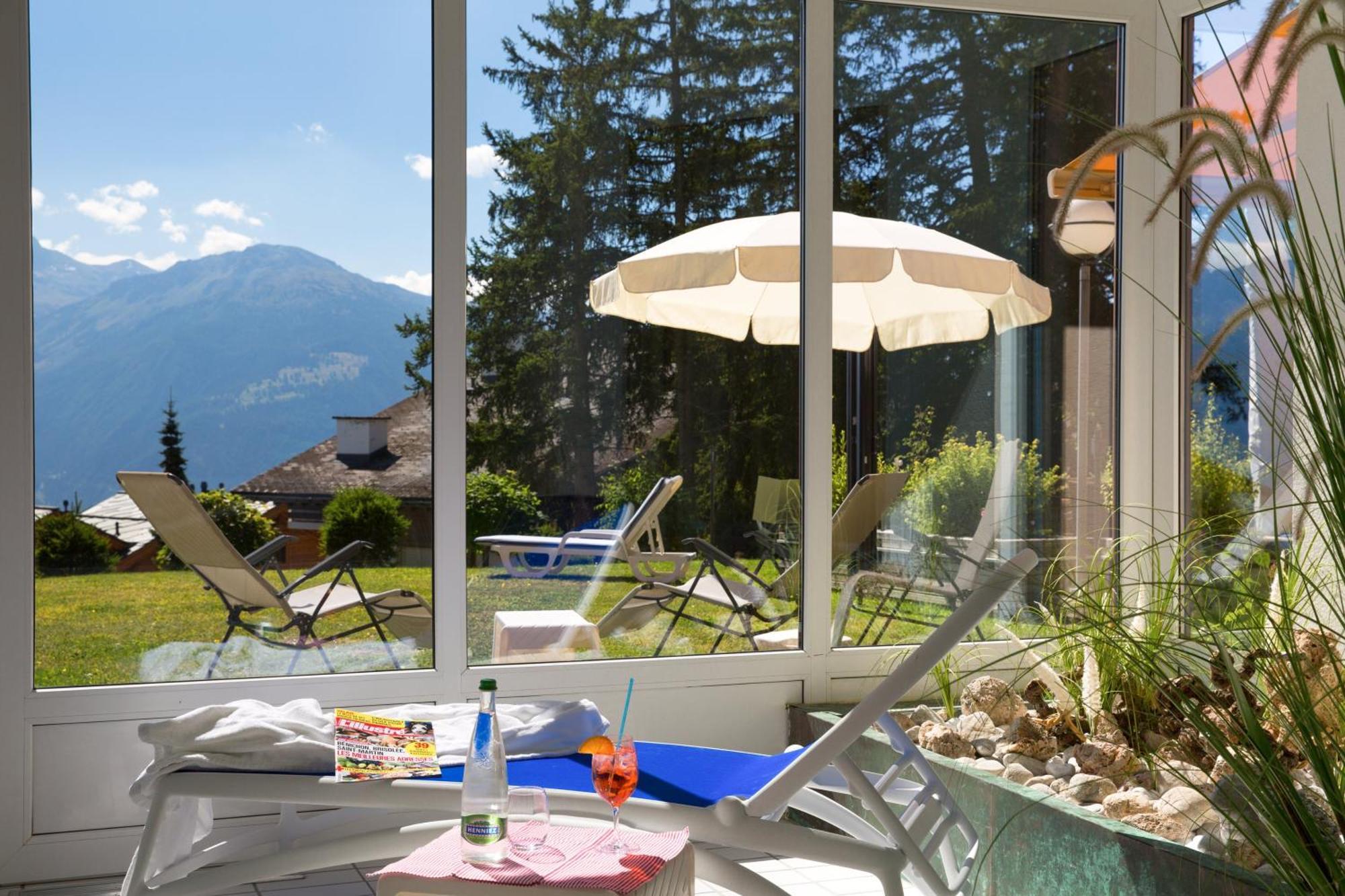 Hotel Helvetia Intergolf Crans-Montana Kültér fotó