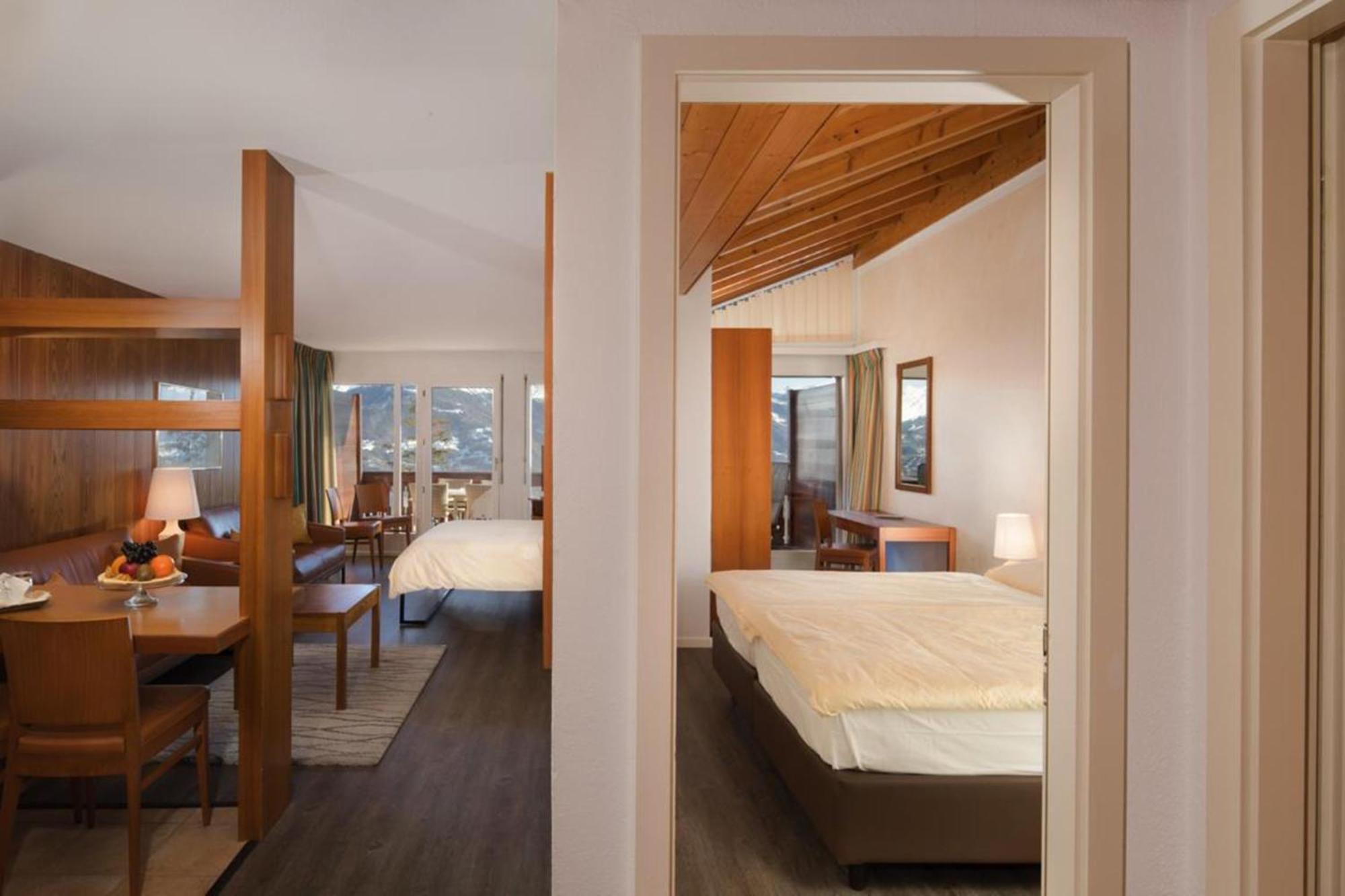Hotel Helvetia Intergolf Crans-Montana Kültér fotó