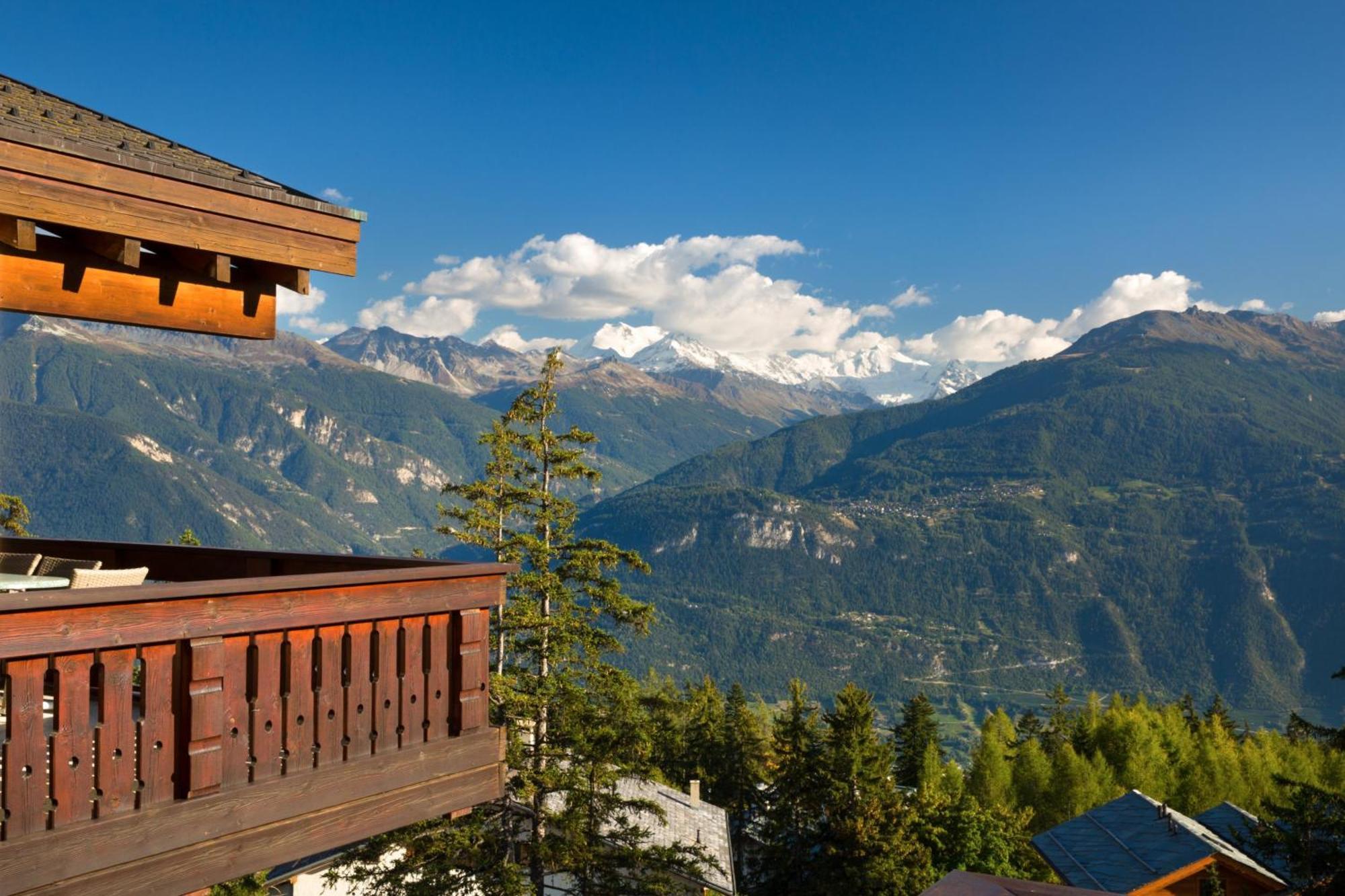 Hotel Helvetia Intergolf Crans-Montana Kültér fotó