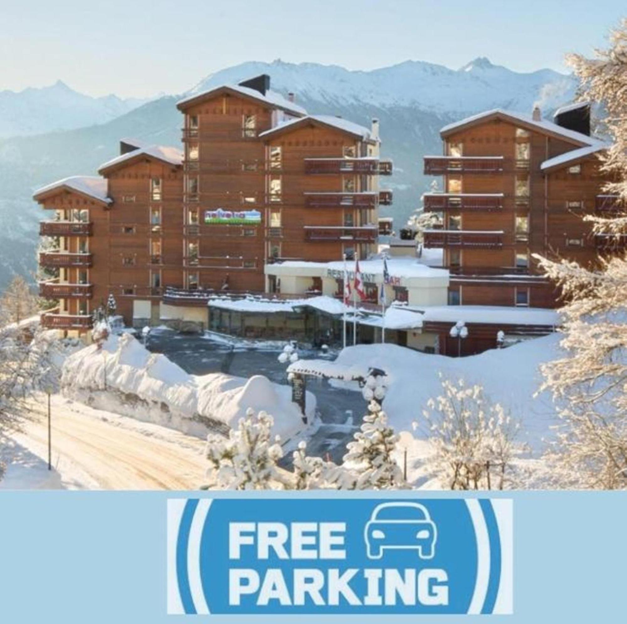 Hotel Helvetia Intergolf Crans-Montana Kültér fotó
