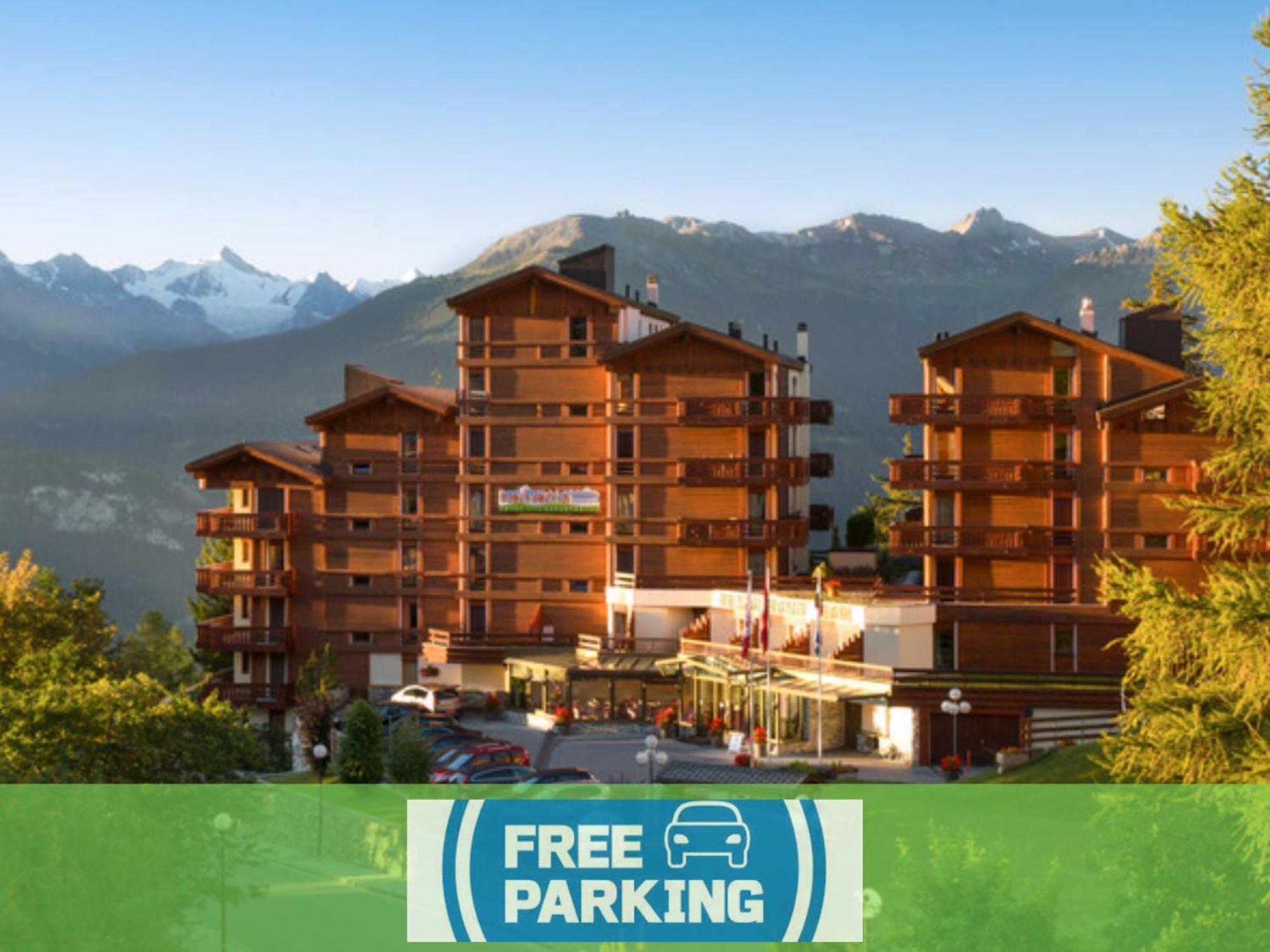 Hotel Helvetia Intergolf Crans-Montana Kültér fotó